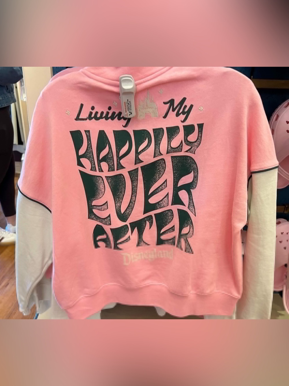 Disneyland Sweatshirt “Living My Happily Ever After” 3X